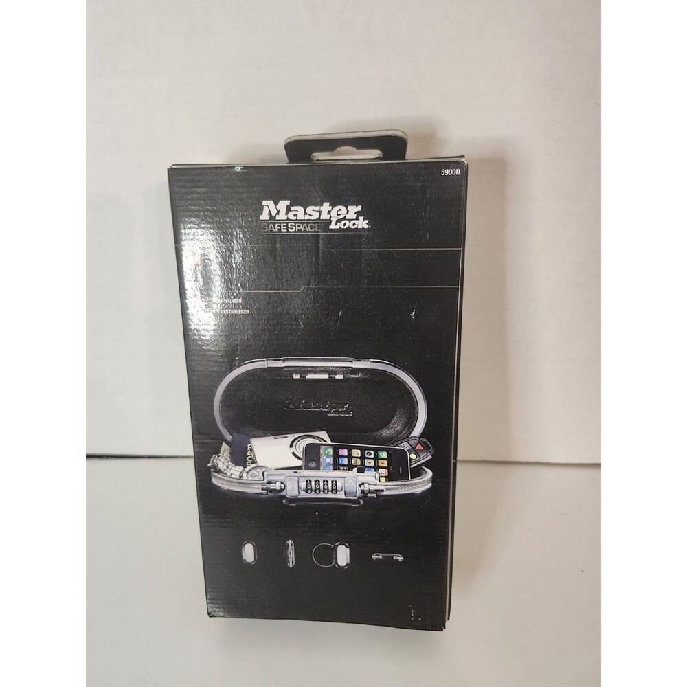 MASTER LOCK SAFE SPACE SECURITY ON THE GO 5900D - NEW IN PACKAGE